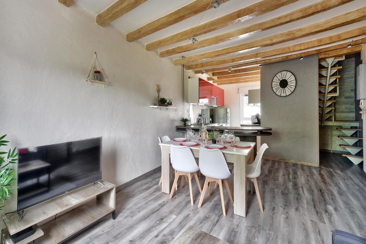 Appartement Le Cocon Chalonnais - Centre Exteriör bild