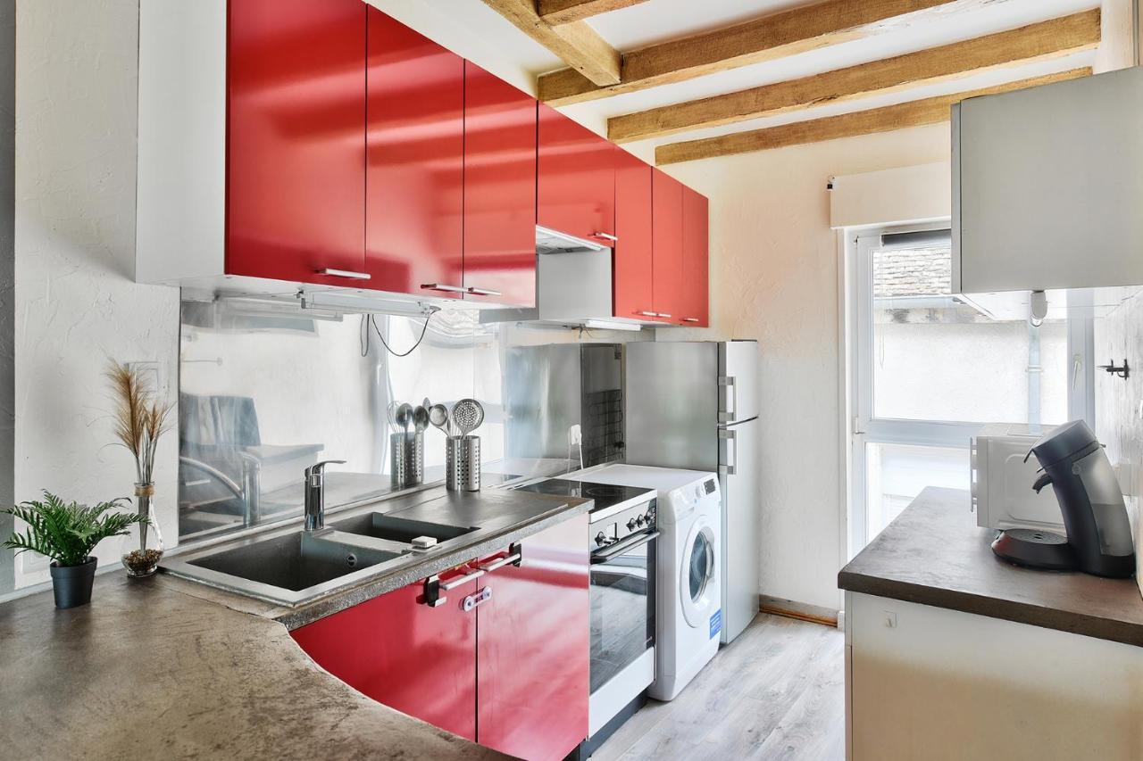Appartement Le Cocon Chalonnais - Centre Exteriör bild
